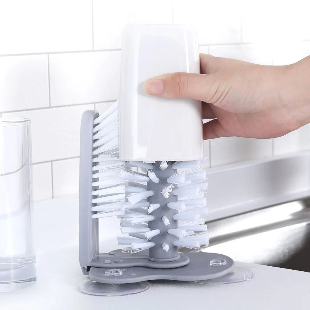 

Kitchen Hood Brush Sweeper Accessories Filter Side Brush Roller Set Side Brush Mop Wall Corner Cleaning Brush For Home Clean N11