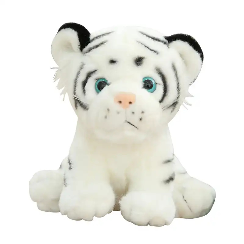Muneca De Tigre De Imitacion Para Ninos Juguete De Peluche De Tigre Blanco Regalo De Cumpleanos Peluches Y Munecos De Peluche Aliexpress