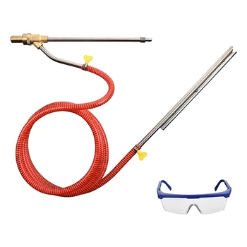 

Pressure Washer Sandblasting Kit, Wet Sandblaster Attachment, 5000 PSI, 1/4 Inch Quick Disconnect