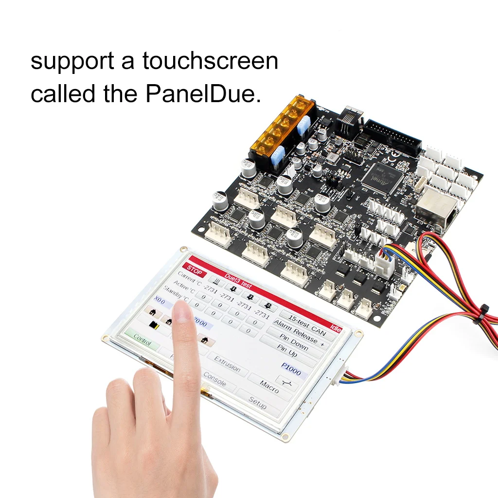 US $145.53 Cloned Duet 3 6HC Upgrades Controller Board Duet 3 Advanced 32bit Motherboard For BLV MGN Cube 3D Printer CNC Machine