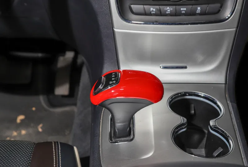 Sansour приспособления для стилизации автомобиля ручка двери переключения скорости передач ручка переключения крышки углеродного волокна цветные наклейки для Chrysler 300c 2012