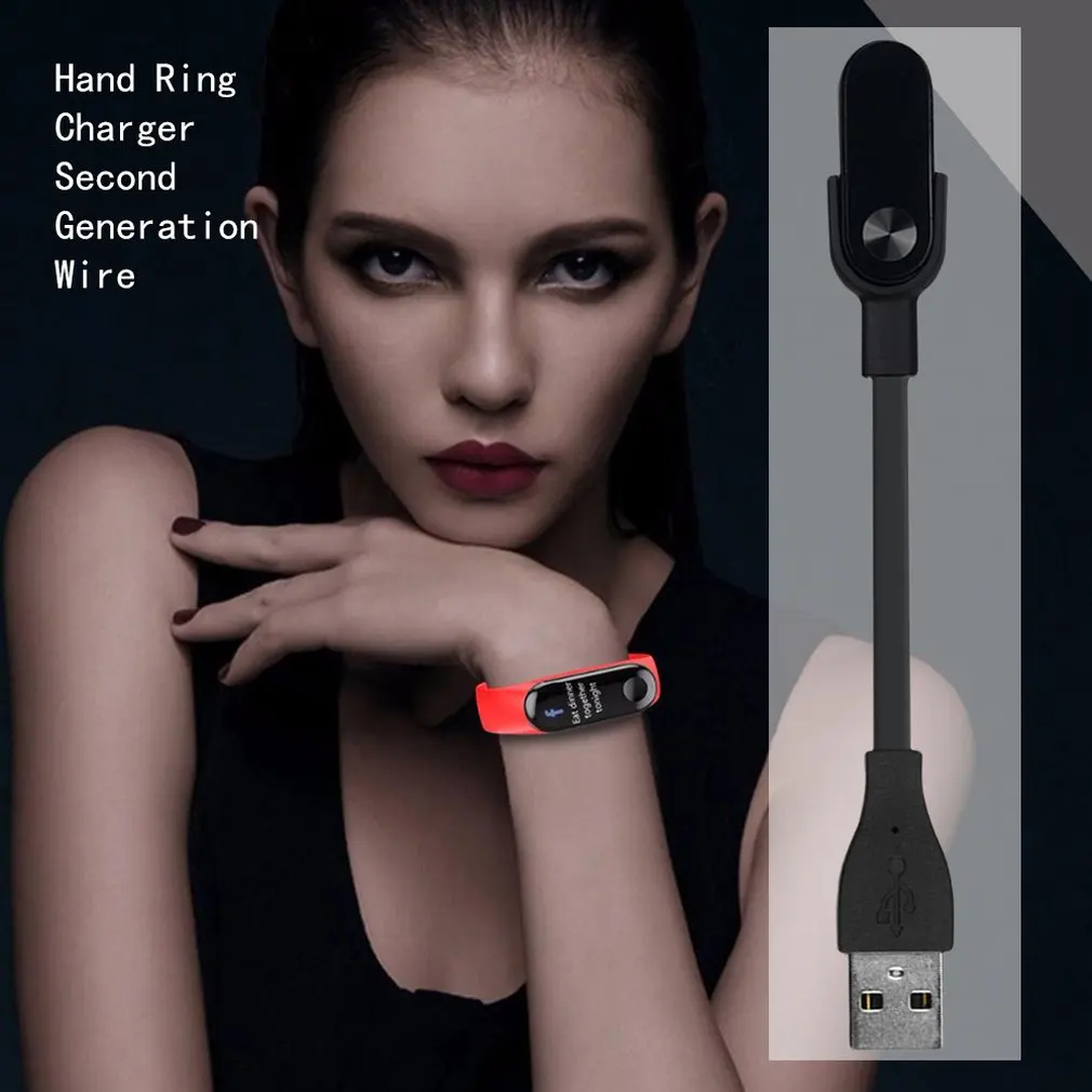 Зарядный кабель для смарт-браслета M3, аксессуары для умных браслетов, черный USB адаптер, линия зарядки, умные часы