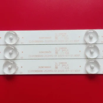 

LED Backlight strip lamp for LE39F88S 39D80SA light strip 0Y385D09-ZC21FG-01 303WY385031 9 light