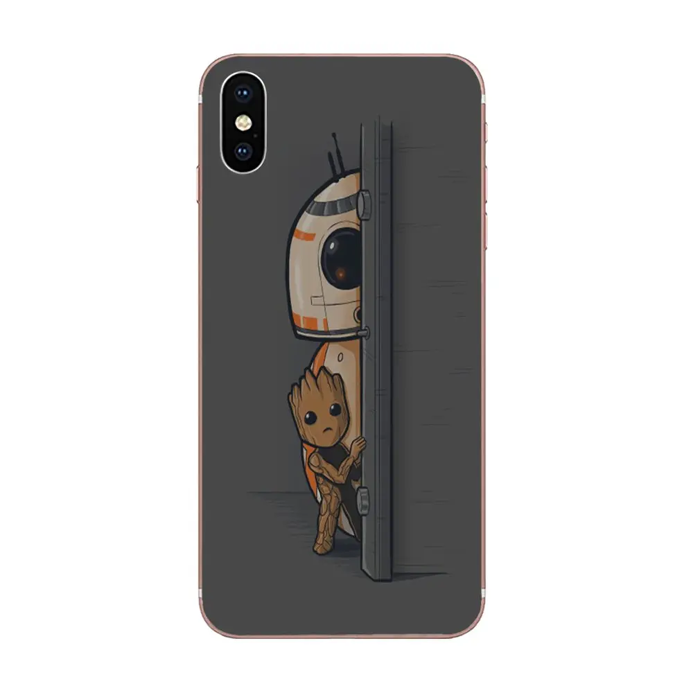 Bb8 R2d2 фильмов для huawei P7 P8 P9 P10 P20 P30 Lite Mini Plus Pro Y9 Prime P Smart Z 2018 2019 силиконовый кожаный