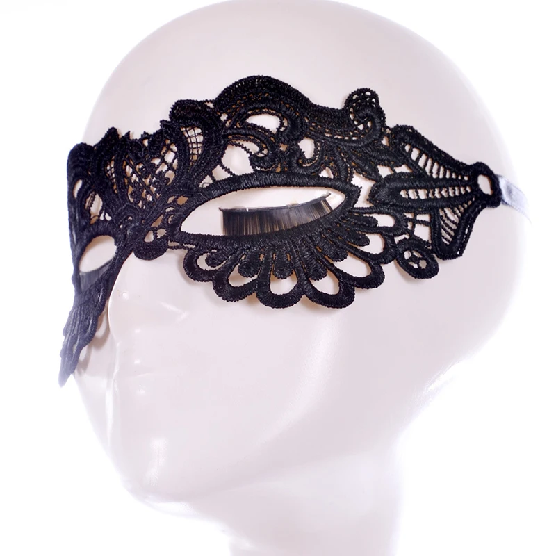 Черное венецианское шелковое маскарадное платье для выпускного вечера Сексуальная кружевная маска на глаза вечерние маскарадные костюмы на Хэллоуин карнавальный костюм