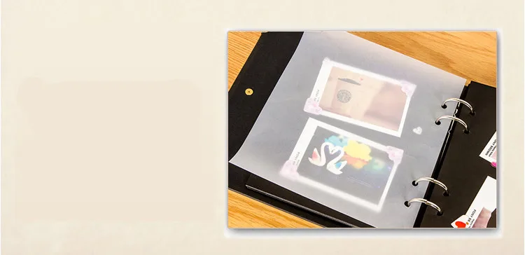 Креативный фотоальбом Diy ручной работы паста Пара романтическая домашняя запись этот альбом мемуар подарок Polaroid Альбом