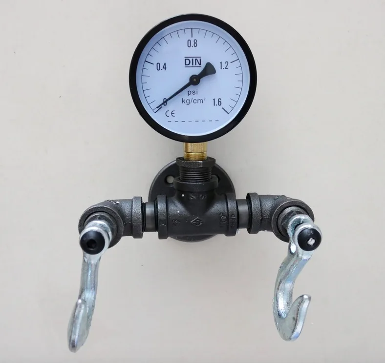 

1PCS Creative Steam Style Heavy Industrial Pressure Table Wall Hook