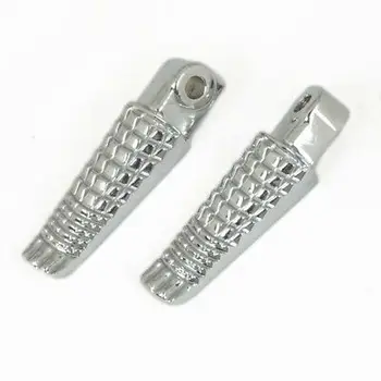 

Wotefusi Silver Rear Foot Pegs for 2008-2010 Suzuki GSXR 600 750 1000 Left Right Footrest