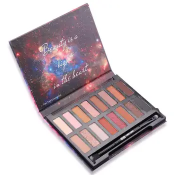 

Daily Makeup Eyeshadow Palette 16-color Shimmer Glitter Pigmented Palette Easy-to-Blend