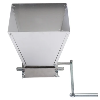 

Stainless 2-Roller Barley Malt Mill Grain Grinder Hand Craft Malt Mill Wheat Grain Mill Grinder Home Brew Beer Machine Hand Shak