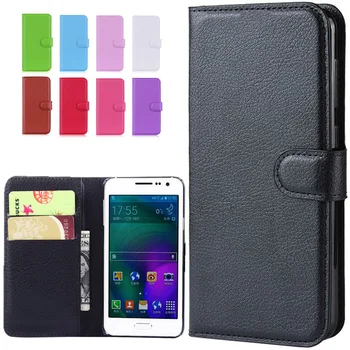 

Flip Case For Samsung Galaxy A3 2015 A 3 300 SM A300 A300Y A300H A300F SM-A300F SM-A300FU A300YZ PU Leather Wallet TPU Coque Bag