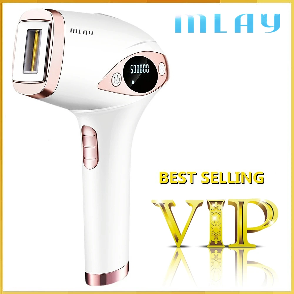 MLAY T4 IPL Laser Epilator Permanent Hair Removal System Painless