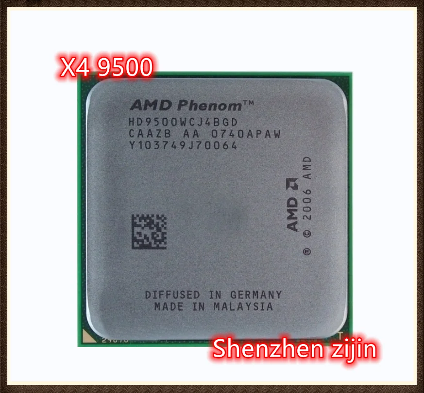 Четырехъядерный процессор AMD Phenom X4 9500 2 ГГц HD9500WCJ4BGD Разъем AM2 + | Компьютеры и офис