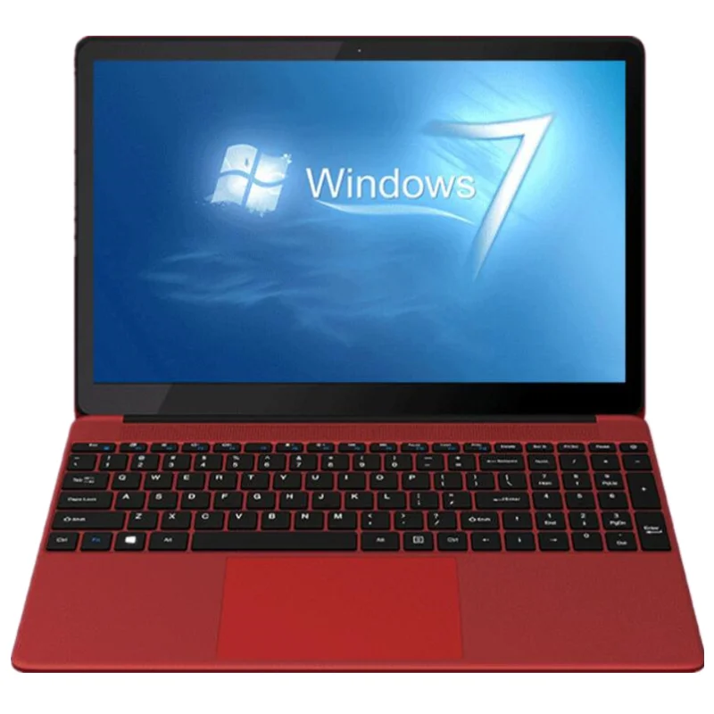Красный 4 Гб RAM-750GB HDD Intel Pentium N3520 cpu ноутбук 15,6 дюймов FHD Windows 7 ноутбук компьютер 4000 мАч батарея
