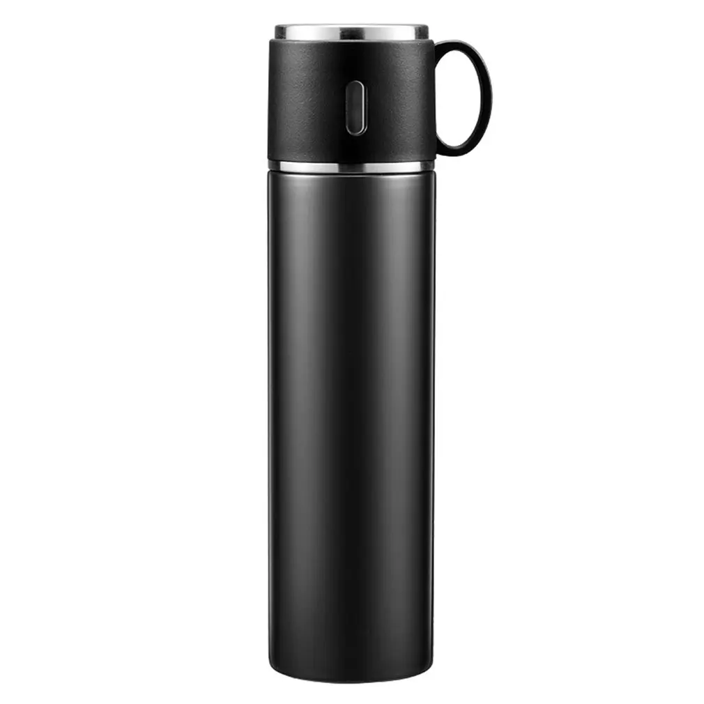 

316 Grade Stainless Steel Sports Water Bottle Stay Hot For 24 Hrs Large Capacity Vacuum Flask
