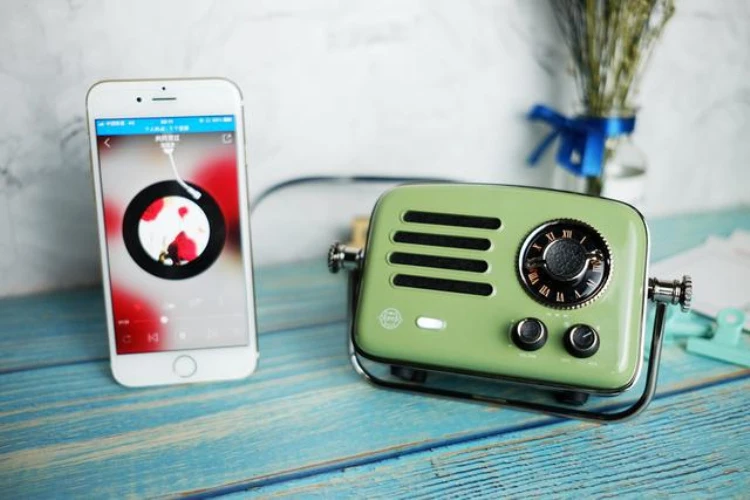 Новый MAO KING MW R Voyager 2 Аврора Зеленый Bluetooth Динамик Ретро WI FI радио Беспроводной