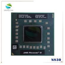 Amd phenom n830 cpu hmn830dcr32gm soquete s1 (s1g4) processador de 2.1g para notebook portátil núcleo triplo