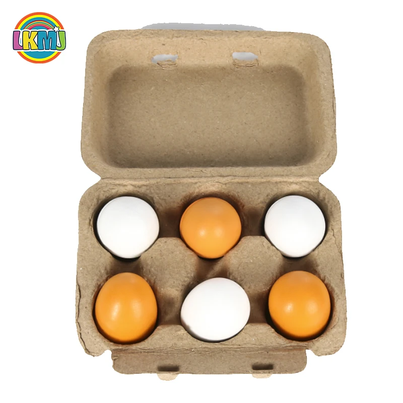 6Pcs New Eggs Yolk Toy Pretend Play Kitchen Food Cooking Newest Arrivals Kids Children Baby Fashion Funny Gift 2021 | Игрушки и хобби