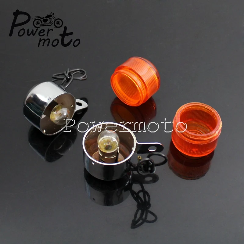 Sinal de Luz de Seta Dianteira e Traseira Unidades para Racer de Café Lâmpada para Honda Indicador Blinker Tail st ct Z50 70 125cc 4 Dax 7 Computers & Electronics