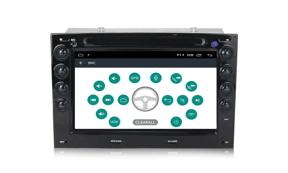 Excellent NaviFly Android 9.1 car multimedia player 2+32G for Renault Megane2 2003-2010 Autoradio GPS Navigation WIFI BT 4 Core Double Din 15