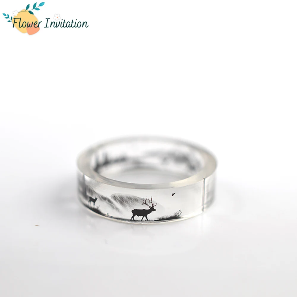 Кольцо сделай сам из эпоксидной смолы с сушеными цветами свадебные украшения