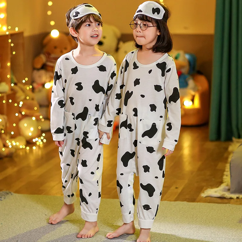 Kigurumi Onesie Kids Panda Pajamas For Boys Girls Animal Cartoon Blanket Sleeper Baby Costume Winter Boys Girls Clothes Jumspuit