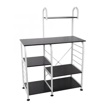

Practical Kitchen Storage Shelf Rack Multi-layer Kitchen Mircrowave Oven Cookware Storage Shelf Rack New Arrive
