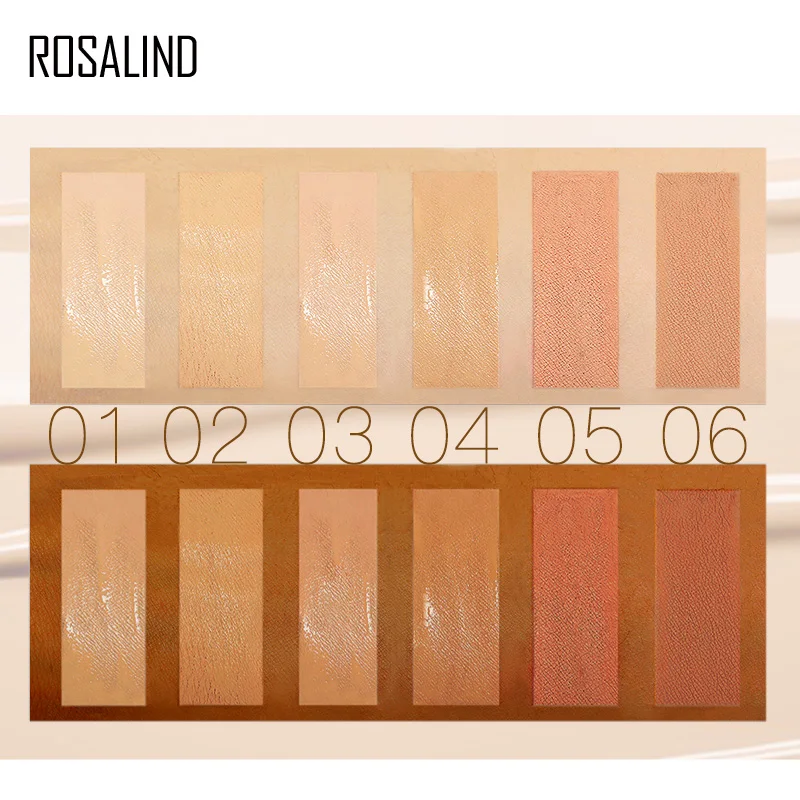 ROSALIND корректор консилера 6 мл 6 цветов полное покрытие длительного ношения косметика для контурирующий лицо макияж корректор для лица