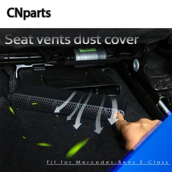 

Auto 2pcs Car Seat Air Conditioner Protective Cover Stickers For Mercedes Benz W205W213 S205 S213 S205C205 CE GLC Accessories