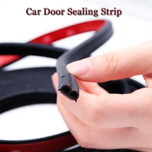 Универсальный 3 м автомобильный край двери уплотнения полосы резиновый уплотнитель Уплотнительная наклейка для Toyota Honda Citroen Chevrolet BMW KIA и т. Д