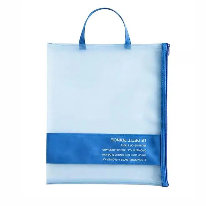 File bag office folder Simple Series Desk A4 File Folder Bag Document Paper Organizer Storage Handbag