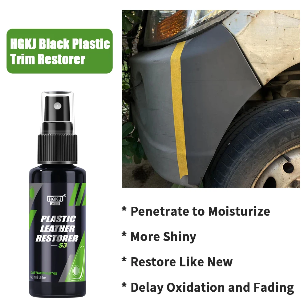 50ml Plastic Trim Longlasting Hydrophobic Coating Car Exterior Parts