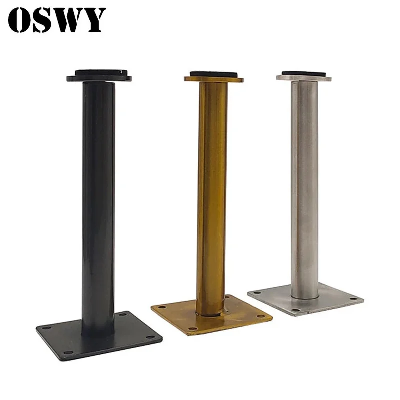 4pcs-stainless-steel-adjustable-legs-for-furniture-metal-support-legs-of-cylindrical-table-chair-sofa-bed-tv-kitchen-cabinet