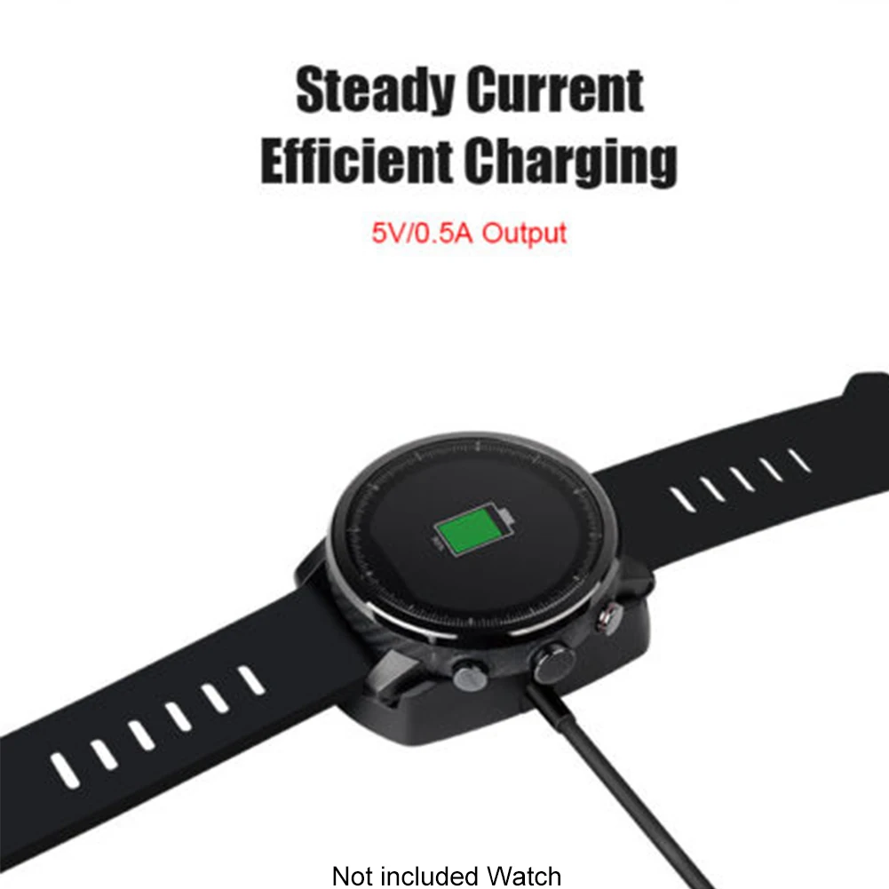 Часы зарядное устройство База путешествия дома быстрая защита цепи противоскользящие стабильный легкий портативный USB Смарт для Amazfit Stratos 2/2S