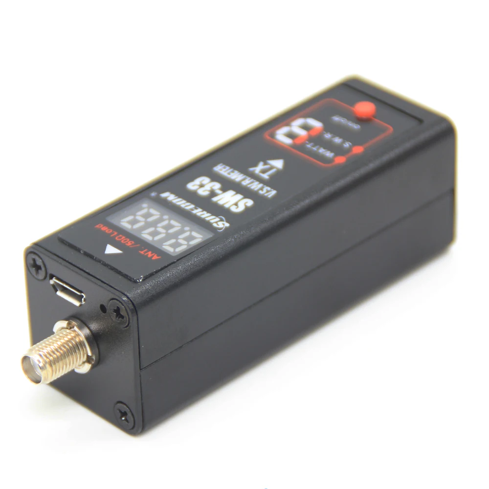 SW-33 мини-измеритель мощности и SWR VHF/UHF 100 МГц ~ 520 портативный тестер для