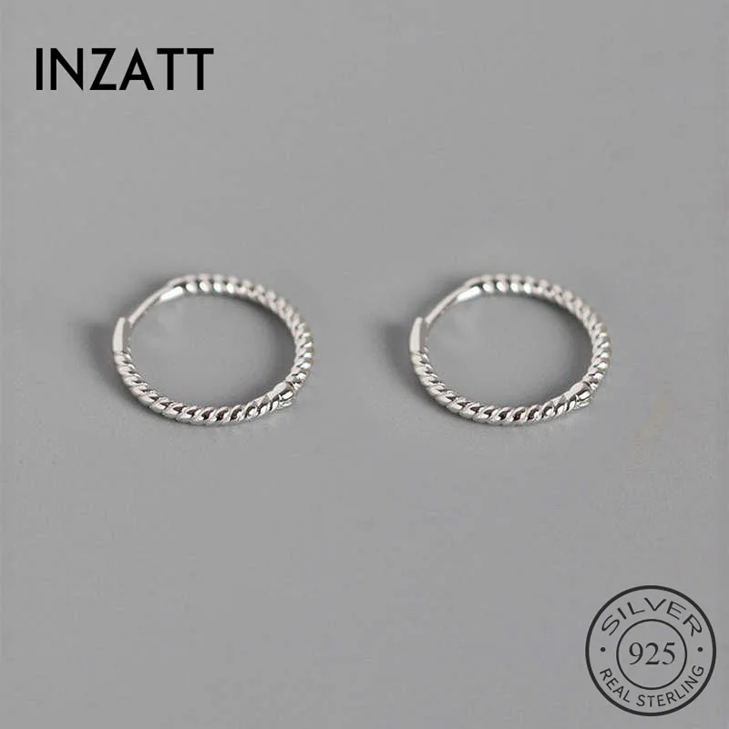 Женские серьги-кольца из серебра 100% пробы с золотистым минималистским дизайном |