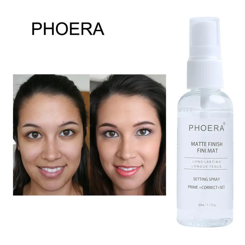 

Hot Sell Makeup Setting Spray Moisturizing Lasting Face Foundation Fixer Matte Finishing Setting Spray Cosmetic Primer Spray