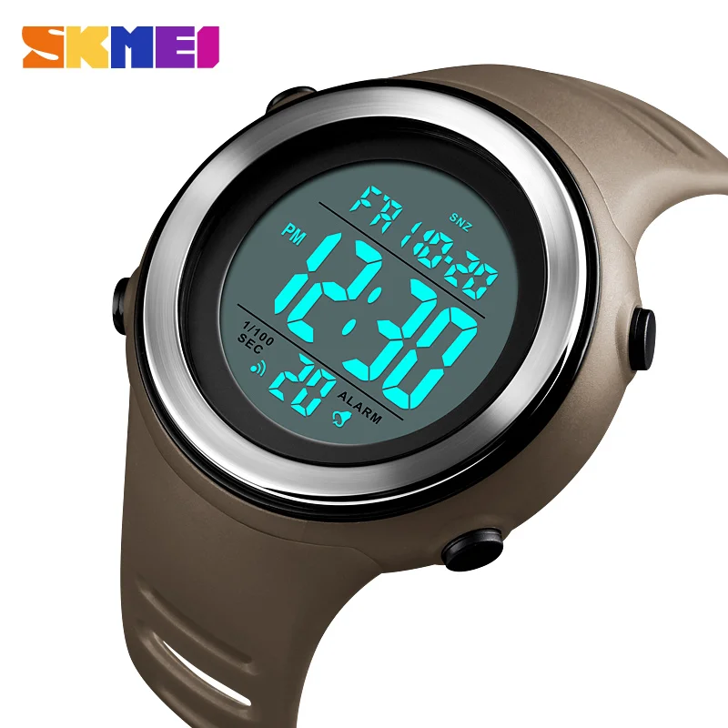 

SKMEI Men Sports Watch LED Luminous 50M Waterproof Digital Watch Dual Time Back Light Water Resistant Watches Relogio Masculino