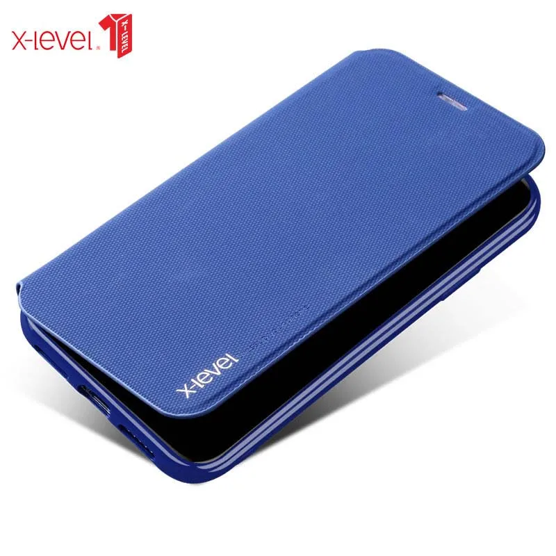 

X-level Ultra thin Flip Wallet Cases PU Leather Cover Card Holder Business Cases For iphone 11 11pro 11proMax Phone Case KS0340