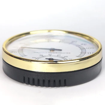 

10cm Accessories Professional Digital Hygrometer Heat Resistant Sauna Thermometer Round Measuring Indoor Outdoor Hot Tub 2 In 1