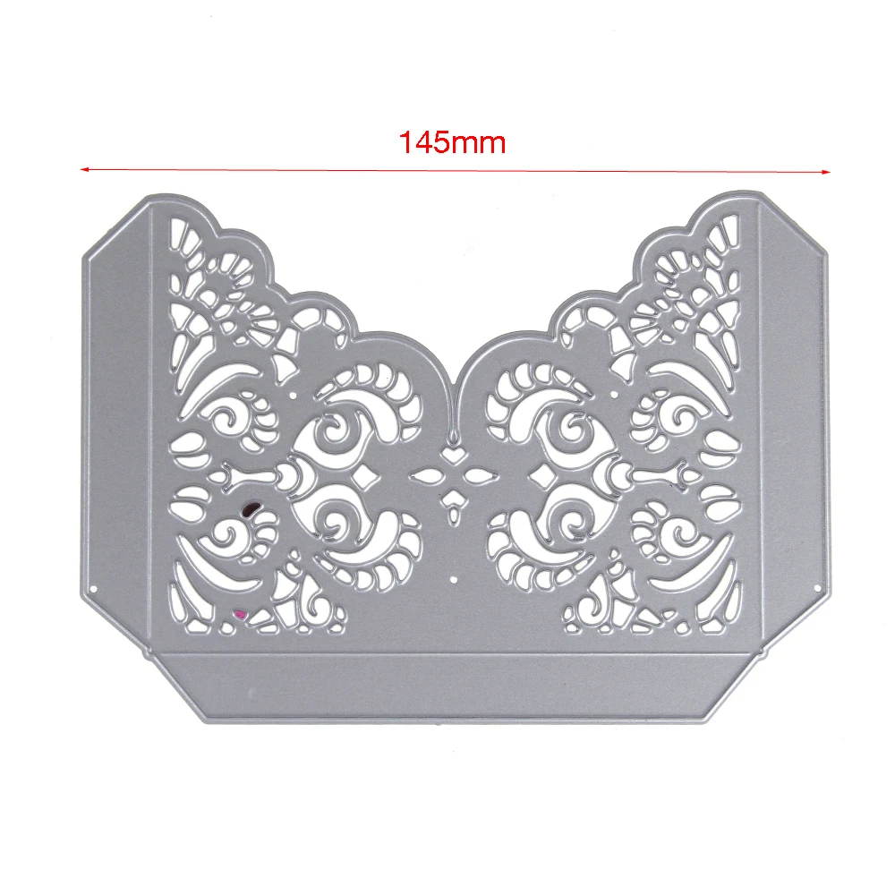 Flourish-Lace-Pocket-metal-Cutting-Dies-Scrapbooking-album-Emboss-paper-Craft-D -make-Ste ncil