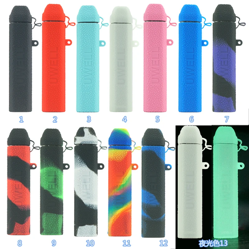 

Protective Silicone Case For Uwell Caliburn Pod Cover Shield Wrap Sleeve Skin Vape Electronic Cigarette Accessories