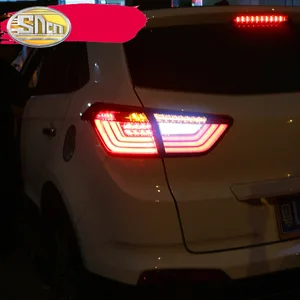 Image 2 - Car LED Tail Light Taillight For Hyundai Creta 2014   2017 2018 Rear Running Light + Brake Lamp + Reverse + Dynamic Turn Signal