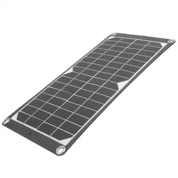 

Solar Panel Battery Portable Monocrystalline Solar Panel Flexible USB Port 10W for Outdoor Emergency Charging Flexible Solar