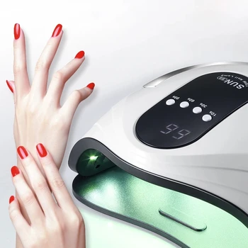 

120W UV LED Lamp Nail Dryer 42 LEDs Gel Nail Lamp Smart Induction Phototherapy Machine Gel Polish Ice Lamp Nail Manicure Machine