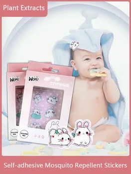 

Plant Essential Oil Children Mosquito Repellent Stickers Patch Baby Infants Household Outdoor Anti-Mosquito Artifact