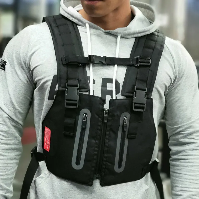 

Wear Reflective Men Tactical Vest Hunting Vest CS Waistcoat Protective Modular Security Vest for Outdoor Sports Riding