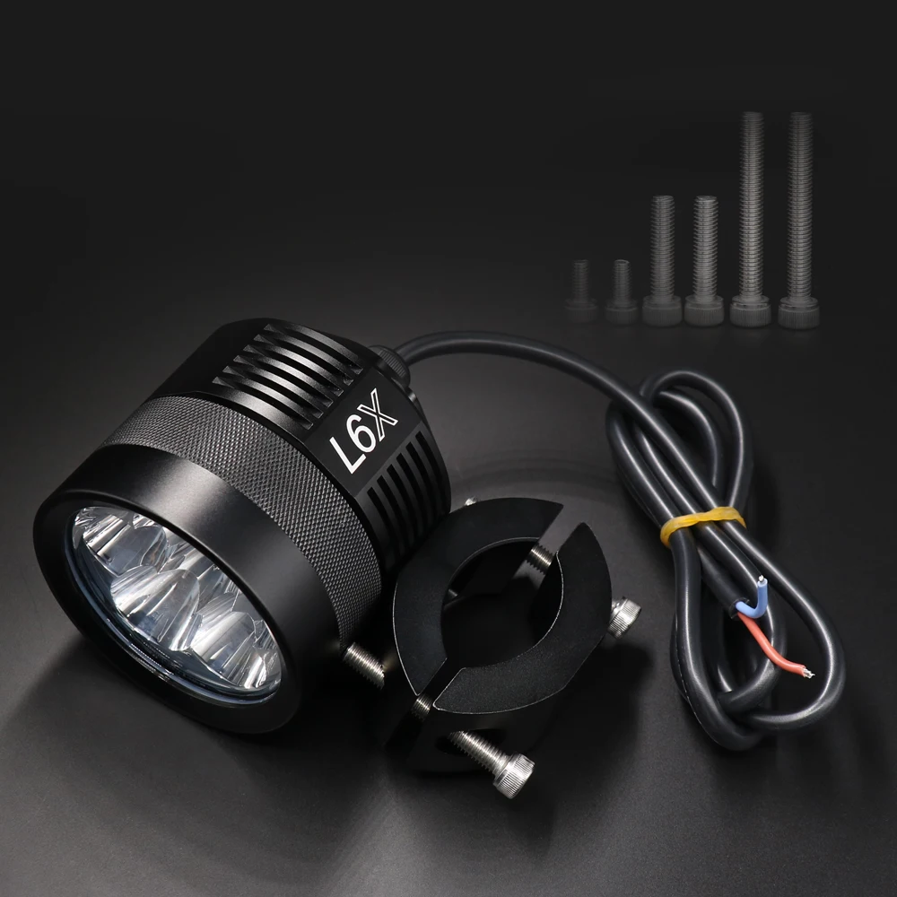 

Pair Motorcycle SUV LED Headlights bulb 60W 12000LM Waterproof Driving Spot Fog Lights External MOTO DRL Accessories bulb 12V