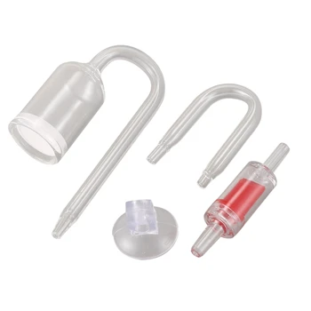 

Aquarium Glass Plant Co2 Diffuser U Shape Tube Set for Plant Fertilizer Fish