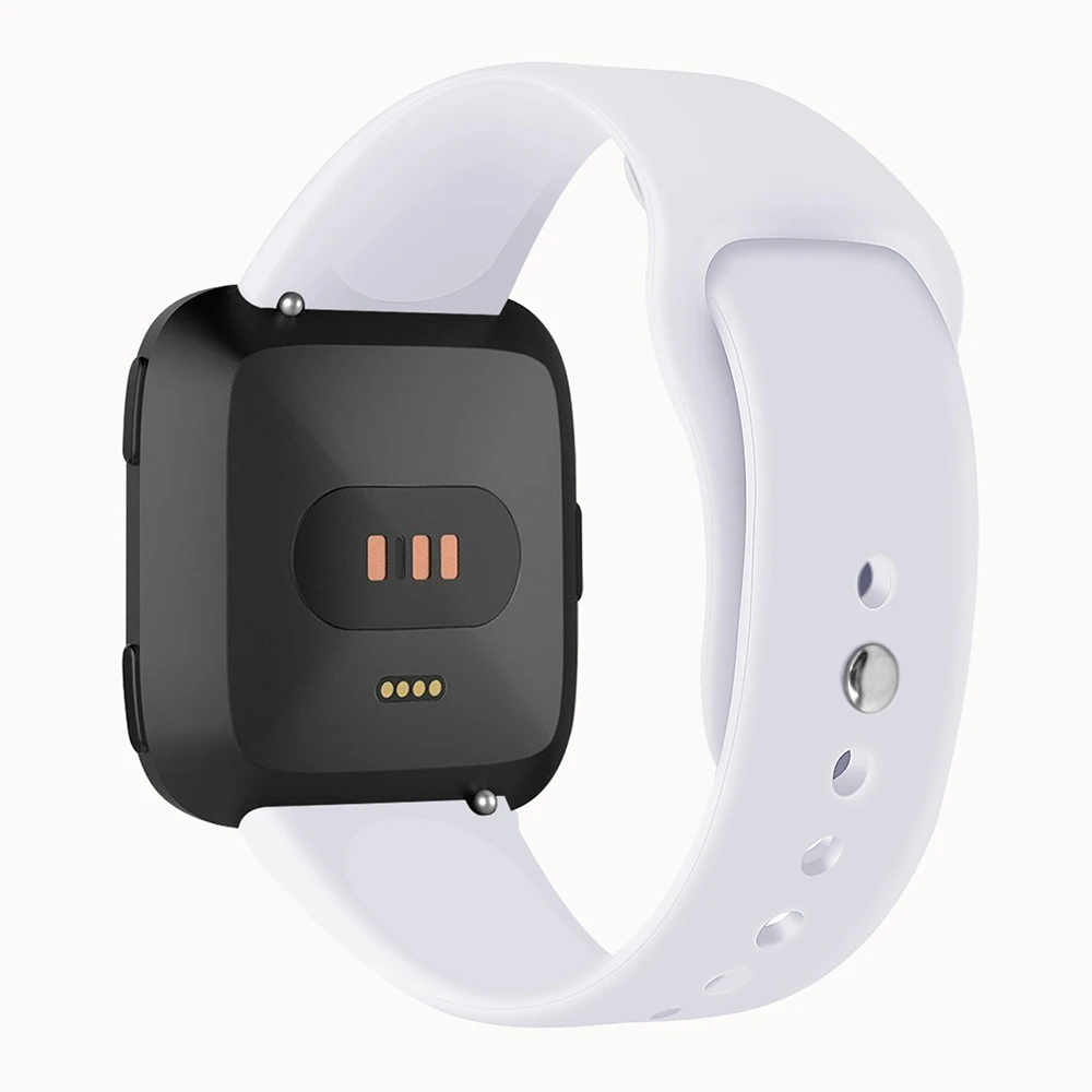 Hangrui Мягкие силиконовые умные часы ремешок для Fitbit Versa ремешок обратный Спортивный Браслет для Fitbit Versa Lite ремешок